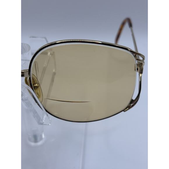 Christian Dior Aviator Sunglasses Gold Frame Brown Lens Austria 2599 - Picture 10 of 12